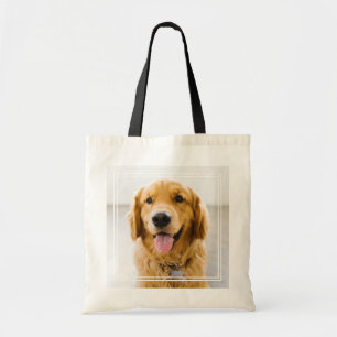 Tote Bag Retriever d'or souriant