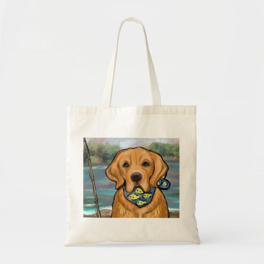 Tote Bag Retriever doré (Devant)