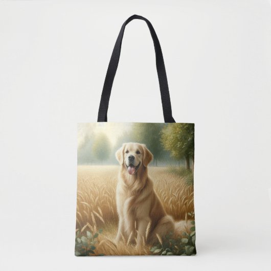 Tote Bag Retriever doré (Devant)