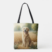 Tote Bag Retriever doré (Dos)
