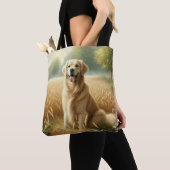 Tote Bag Retriever doré (De près)