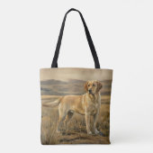 Tote Bag Retriever du Labrador (Dos)