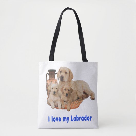 Tote Bag Retriever du Labrador (Devant)