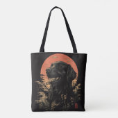 Tote Bag Rétrificateur noir placé (Dos)