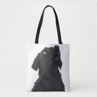 Tote Bag Rétrificateur noir placé