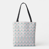 Tote Bag Retro 1950s Atomic Starburst & Orbiting Atoms (Dos)