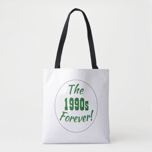 Tote Bag Retro 1990 Forever Décennie (Devant)