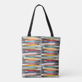 Tote Bag Retro âge atomique jacquet (Dos)