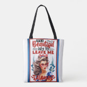 Tote Bag Retro American Pinup_ C'est une belle journée (Dos)