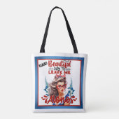 Tote Bag Retro American Pinup_ C'est une belle journée (Dos)