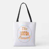 Tote Bag Rétro Années 70 Forever (Dos)