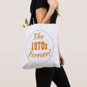 Tote Bag Rétro Années 70 Forever (De près)