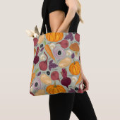 Tote Bag Rétro arrière - plan des légumes frais (De près)