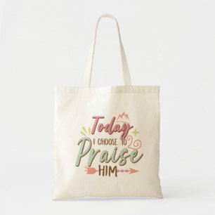 Tote Bag Retro Aujourd'hui je choisis de le louer