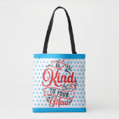 Tote Bag Retro Be Kind (Devant)