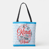 Tote Bag Retro Be Kind (Dos)