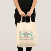 Tote Bag Rétro Commande-À travers le wagon-restaurant (Devant (produit))