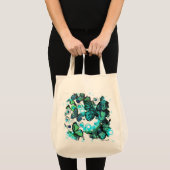 Tote Bag Rétro conception de papillon (Devant (produit))