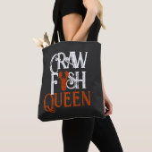 Tote Bag Rétro Crawfish Queen Seafood (De près)