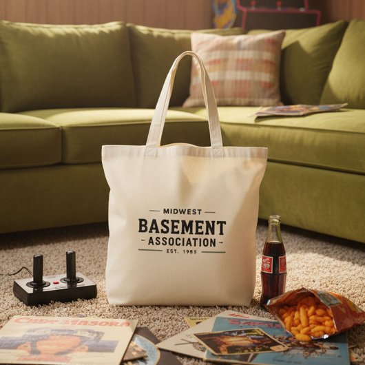 Tote Bag Rétro drôle nostalgique du Midwest Throwback