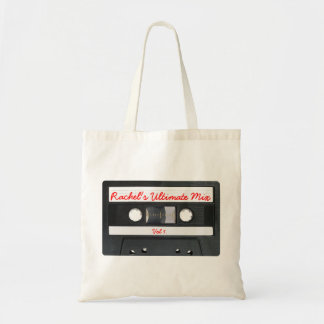 Tote Bag Rétro enregistreur à cassettes personnalisable