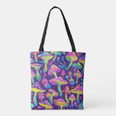 Tote Bag Rétro Hippsychedelique 70s 60s Hip (Dos)