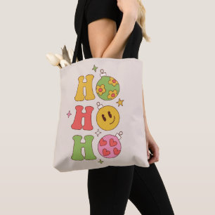 Tote Bag Retro Ho Ho Ho Noël Super