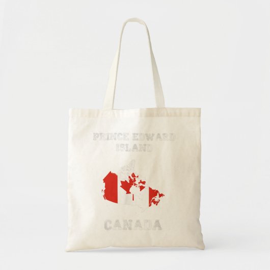 Tote Bag Rétro Île-du-Prince-Édouard Canada en détresse (Devant)