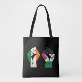 Tote Bag Rétro Irlande Palestine Solidarité Première révolu (Devant)