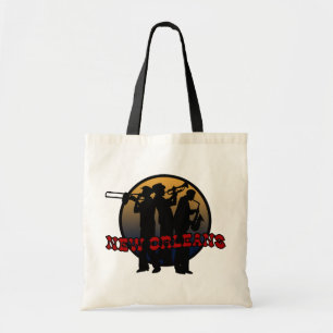 Tote Bag Rétro jazz de la Nouvelle-Orléans