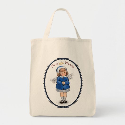 Tote Bag Rétro Jolie Nancy (Devant)