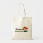 Tote Bag Retro Kingston Sunset (Devant)