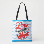 Tote Bag Rétro L'amour (Devant)