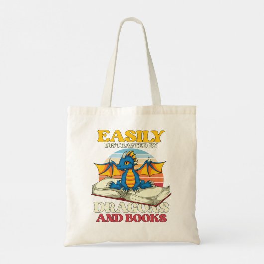Tote Bag Retro Lecture Bookworm Bibliothécaire Drôle Livre  (Dos)
