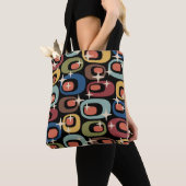 Tote Bag Retro Mid Century Modern Abstract (De près)