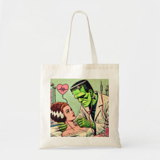 Tote Bag Retro Monster Love Comics