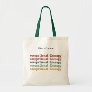 Tote Bag Retro OT ergothérapie OT étudiant