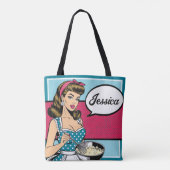 Tote Bag Retro Pinup_ Hey Darlin (Dos)