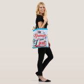 Tote Bag Rétro Plus fort que je ne me sens (Sur le modèle)