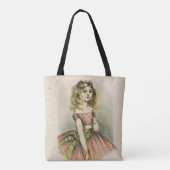Tote Bag Retro Romantic Valentine's Day Card, 19th century (Dos)