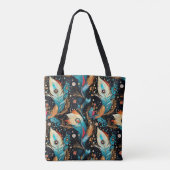 Tote Bag Retro Space Exploration Galaxy (Dos)