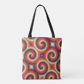 Tote Bag Rétro Swirl Dreamscape (Dos)