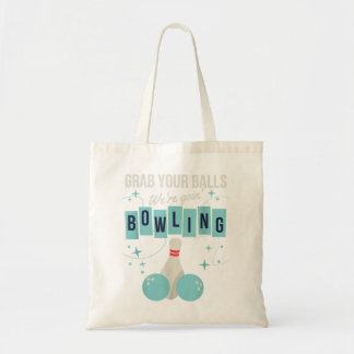 Tote Bag Retro Vintage attraper vos boules Nous allons bois