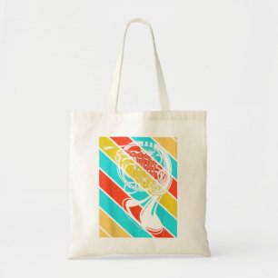 Tote Bag Retro Vintage French Horn Music Band4