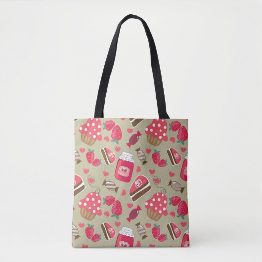 Tote Bag Rétros bonbons (Devant)