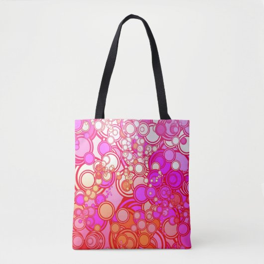 Tote Bag Rétros cercles (Devant)