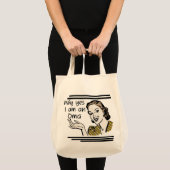Tote Bag Rétros T-shirts et cadeaux d'Oma (Devant (produit))