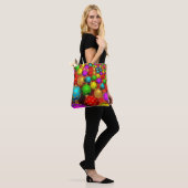 Tote Bag Réunion de décorations de Noël, (Sur le modèle)