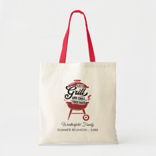 Tote Bag Réunion de famille barbecue annuel d'été