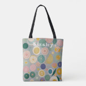 Tote Bag Rêve Kaleidoscope personnalisé (Dos)